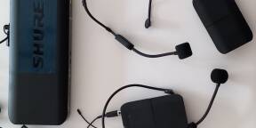 Pack Shure BLX – BLX88 M17 + 2 BLX1 + 2 PGA31 (état comme neuf, garanti)