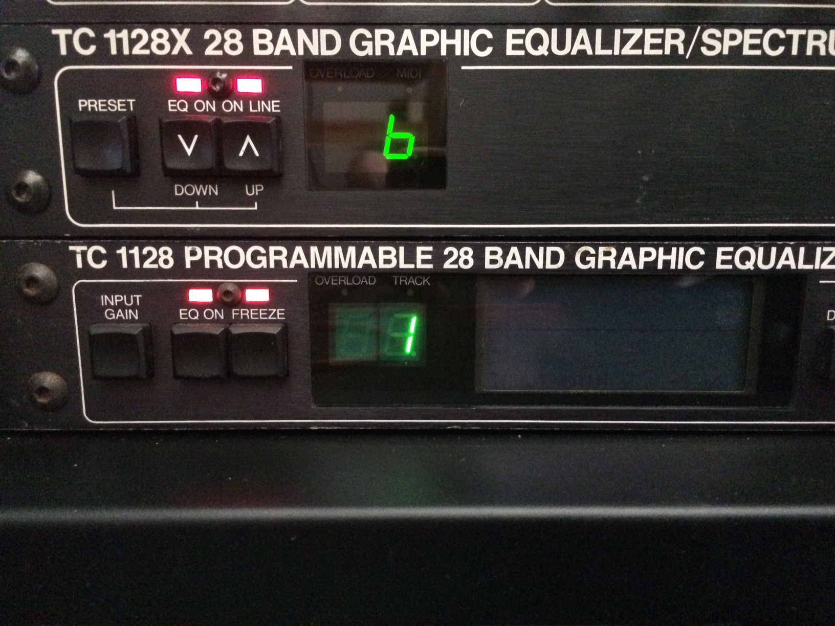 Racks TC Electronic TC1128 & TC1128X : Graphic EQ