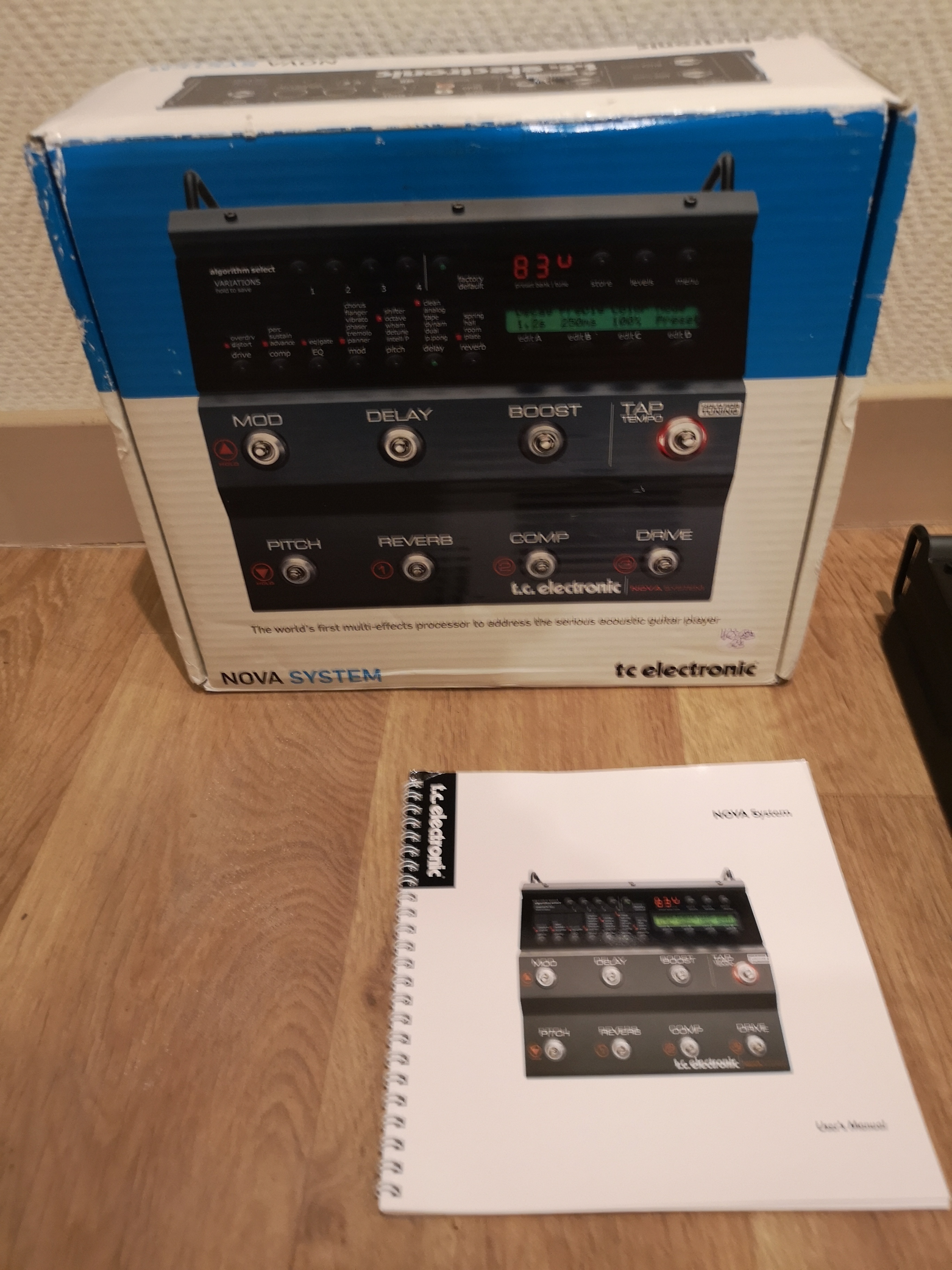 Vends tc electronic nova system état neuf 