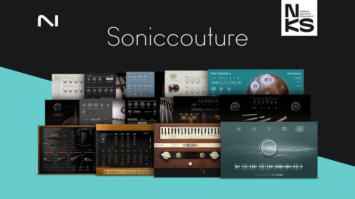 Lot complet Soniccouture (16 instruments Kontakt Player)