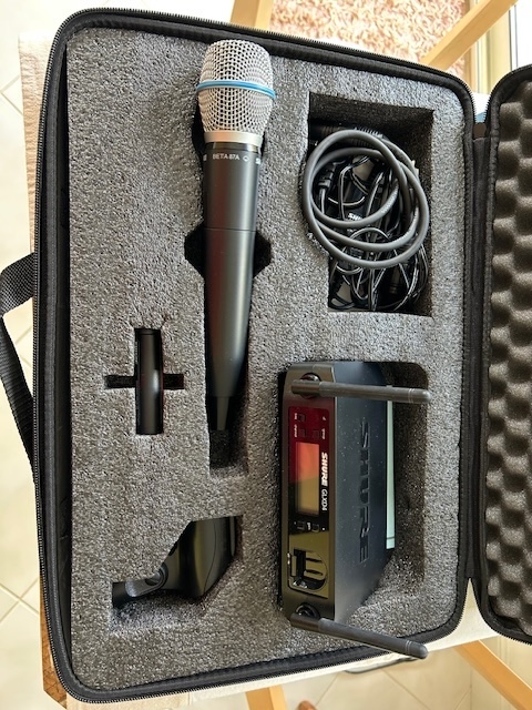 Vends micro sans fil BETA 87A GLXD4,