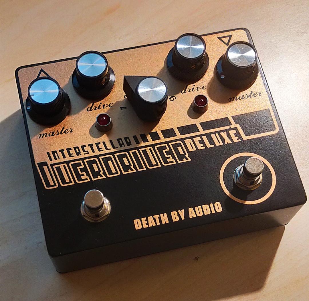 DEATH bY aUDIO. Interstellar Overdriver Deluxe gold tb état -35%