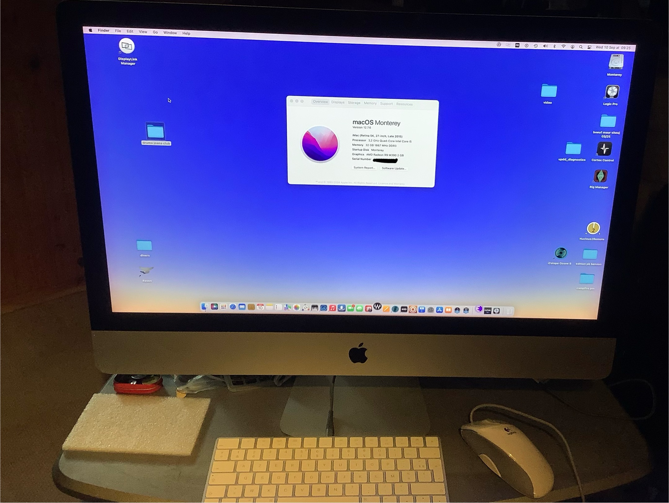 iMac 27 Intel core i5 3.2 GHz