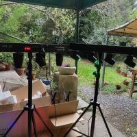 Lot de 2 barres Hydrabeam 400 RGBW + étuis de transport Cameo GearBag 400 S