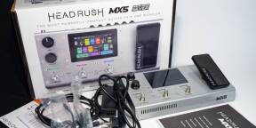 Multi-effet Guitare et Basse HeadRush MX5 Silver Special Edition (gris) en parfait état (2023)