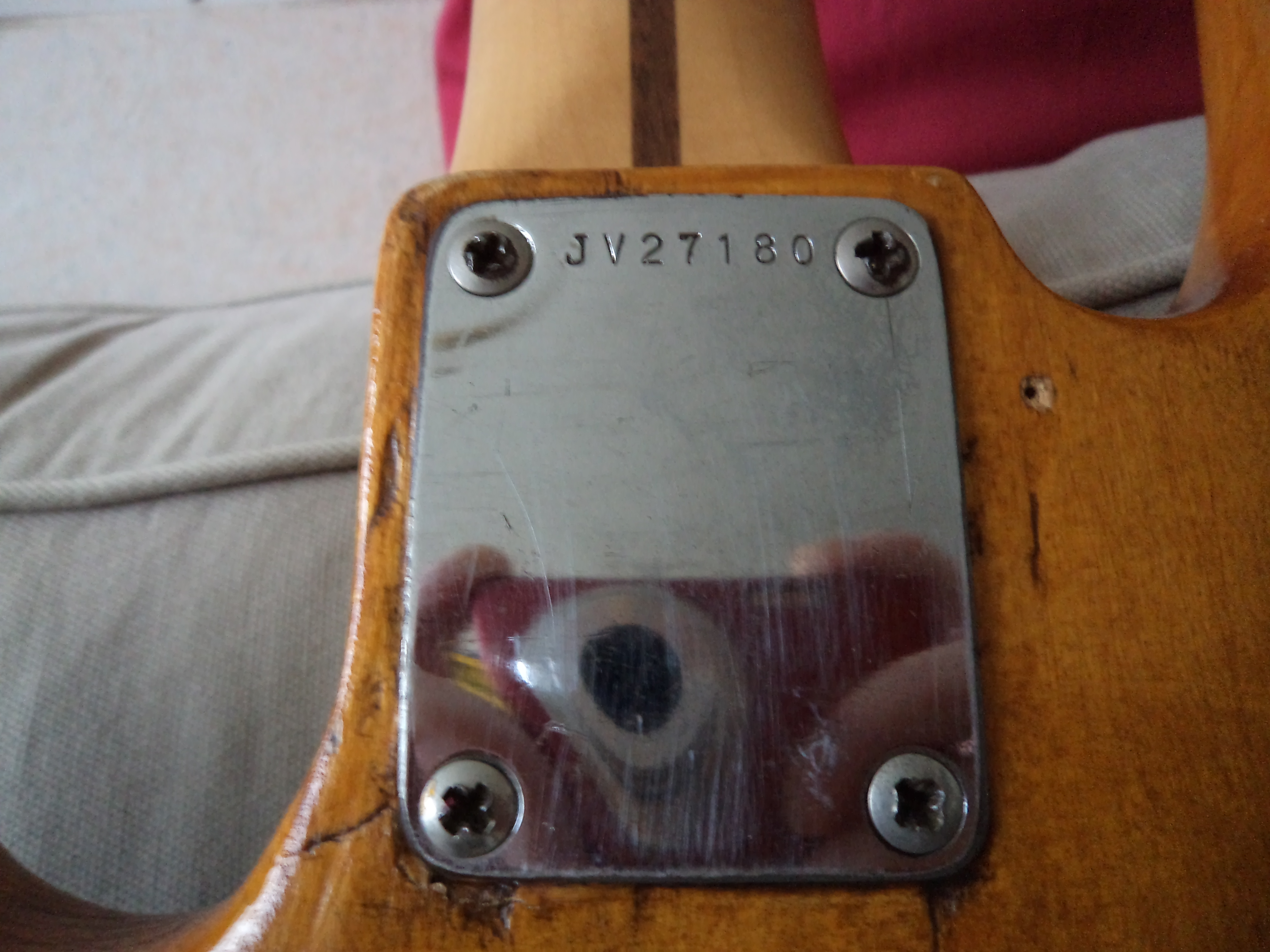 Squier Jazz Vintage de 1984