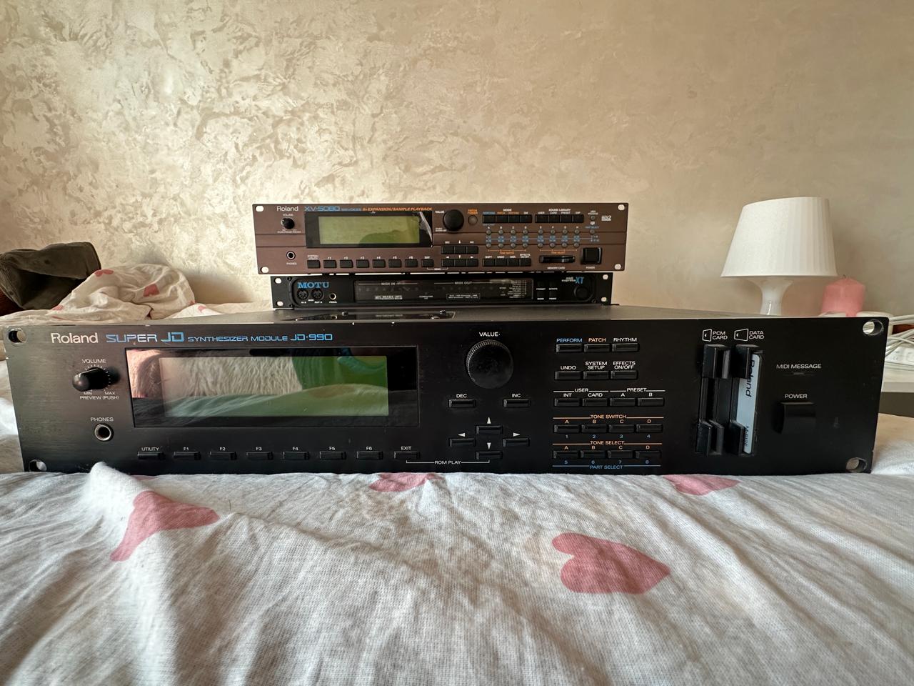 Vente  Roland JD-990 Super JD + carte expansion SRJV80 04