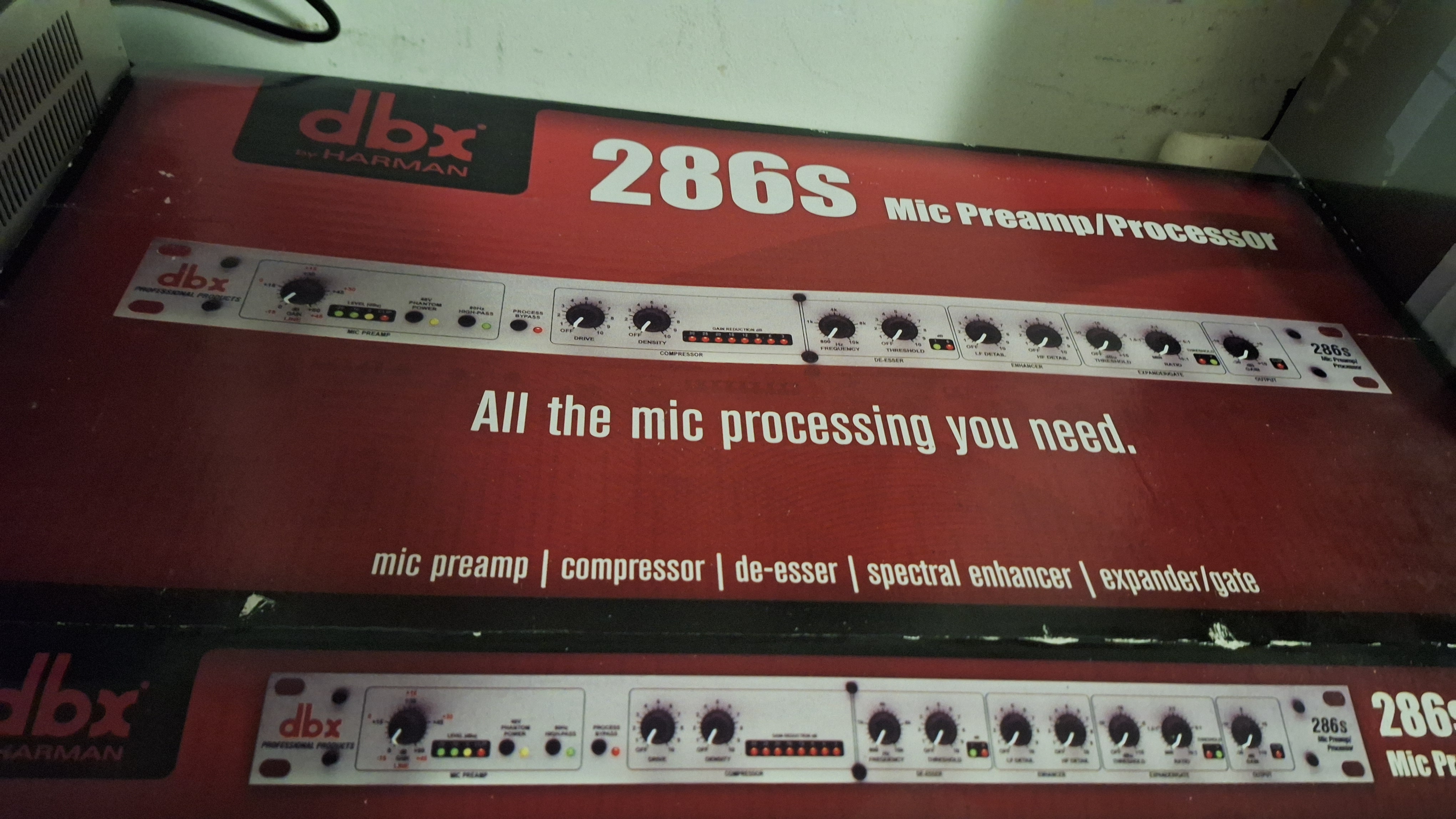 dbx 286s servi 3 fois