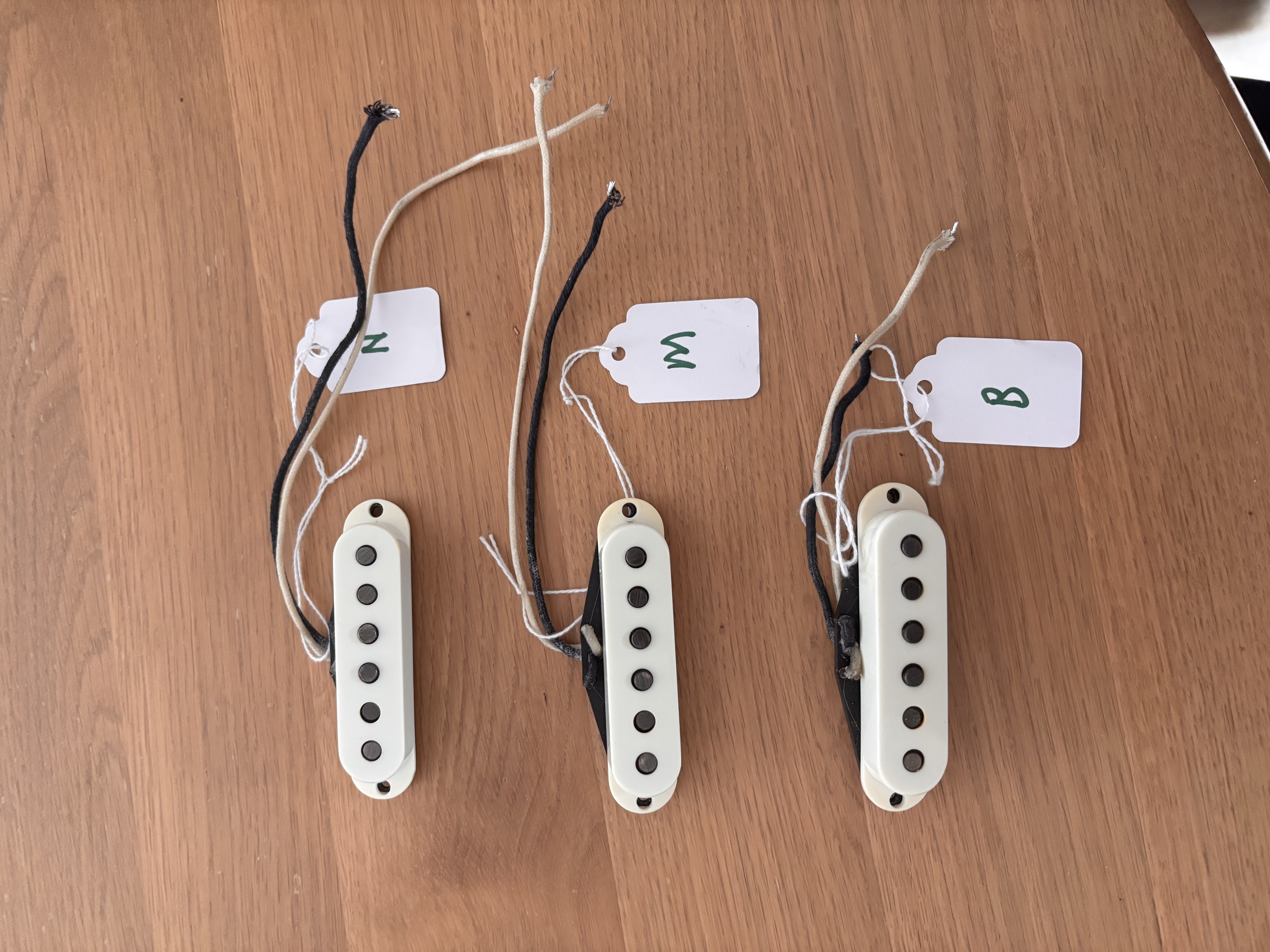 Vds set micros pour strat Brandonwound