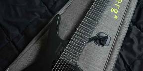 Vends Guitare 7 cordes Headless Strandberg Metal NX7 Tremolo Granite Black