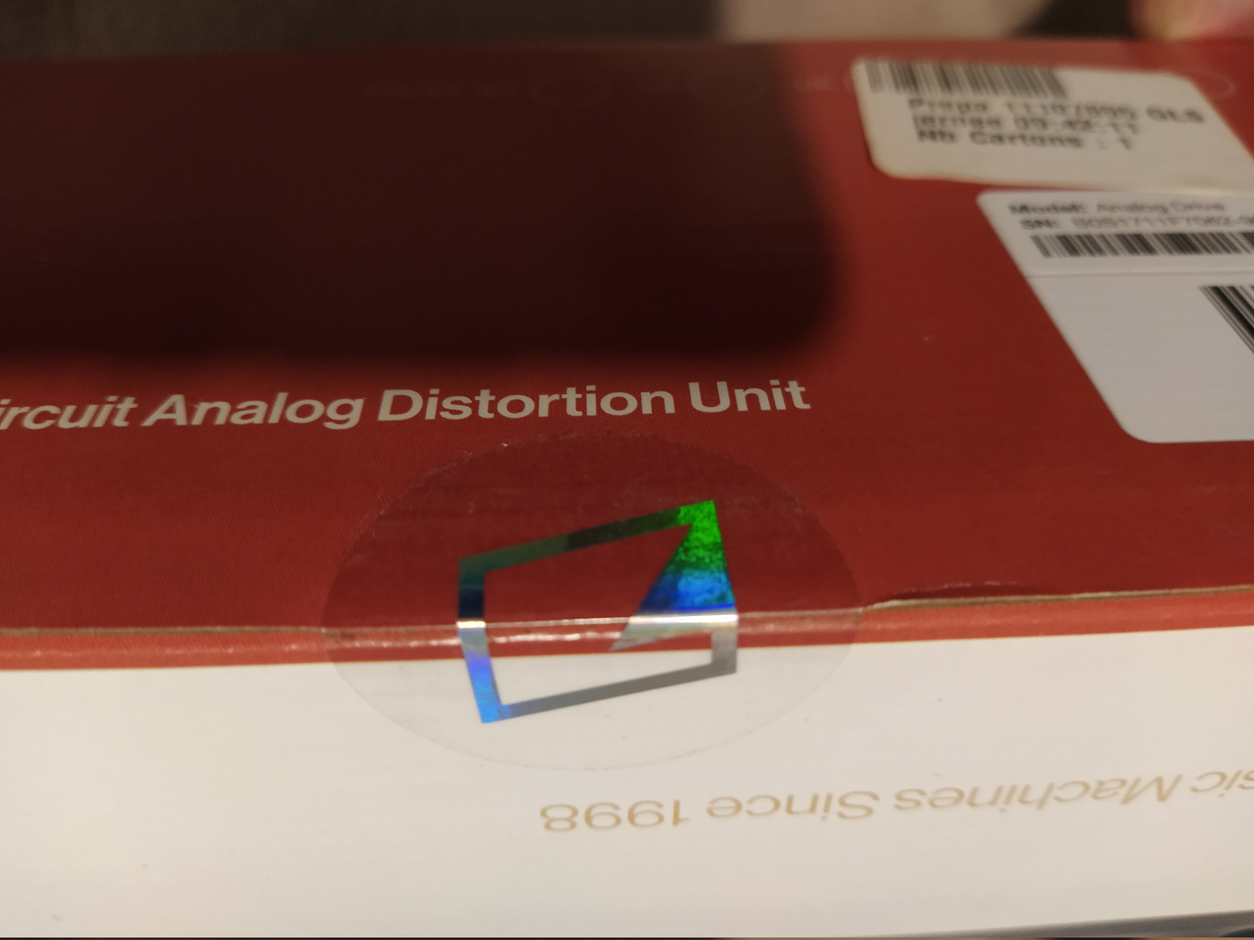  Vends Elektron Analog Drive dans carton sous scellé, jamais ouvert 