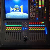 Lot = Midas PRO1 + DL153 + DN9650 (avec Carte Dante) + PG-1 (stabilisateur) + Flight + touret Cat5