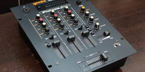 Mixeur DJ Gemini PS-626, belle esthétique, partiellement fonctionnelle, idéale bricoleur ou petit setup simple