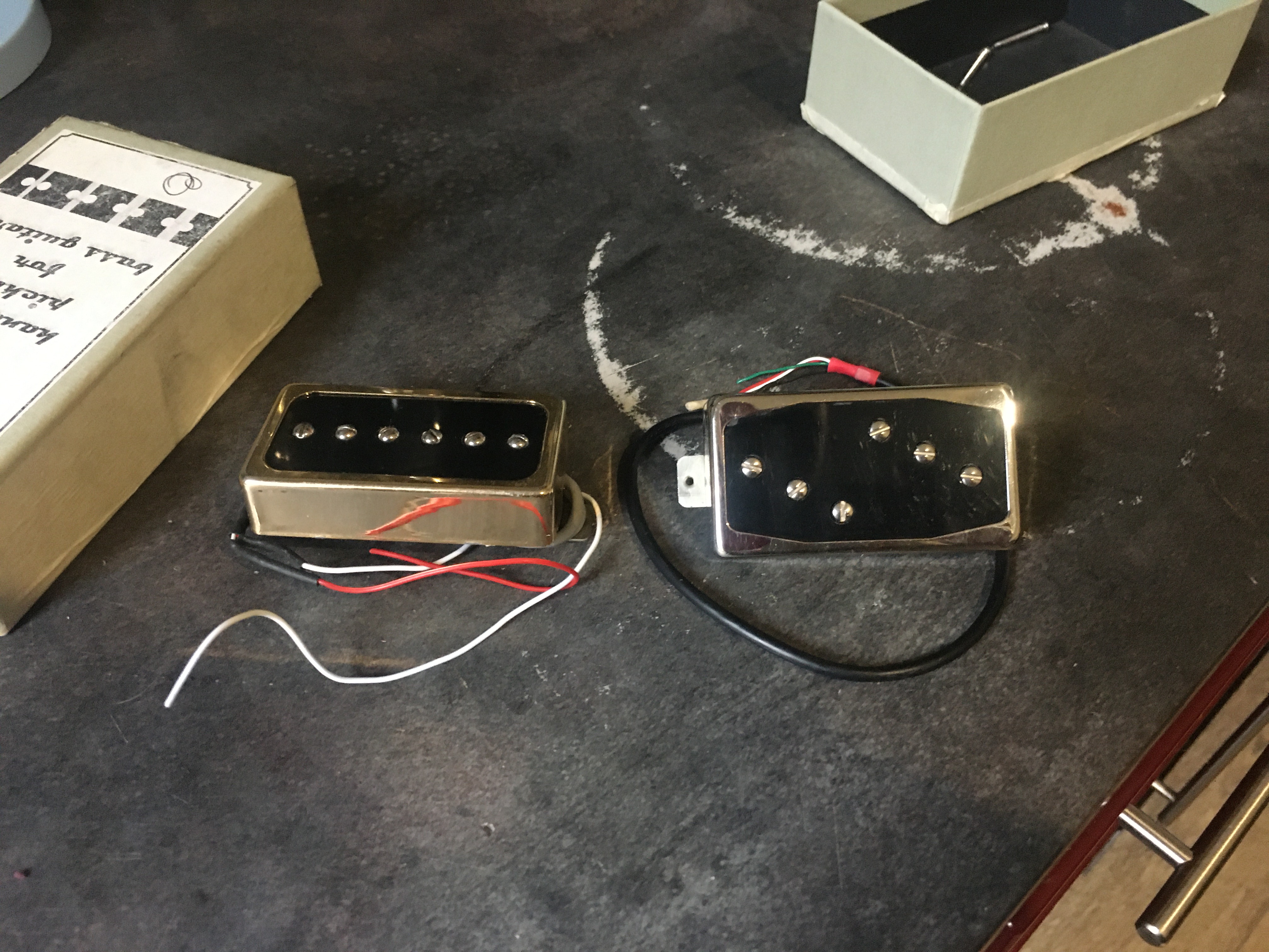 Micro Guitare Duesenberg (Manche et Chevalet)