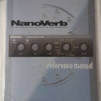 Manuel Alesis NanoVerb Original neuf