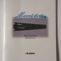 Manuel Alesis MicroVerb 4 Original neuf