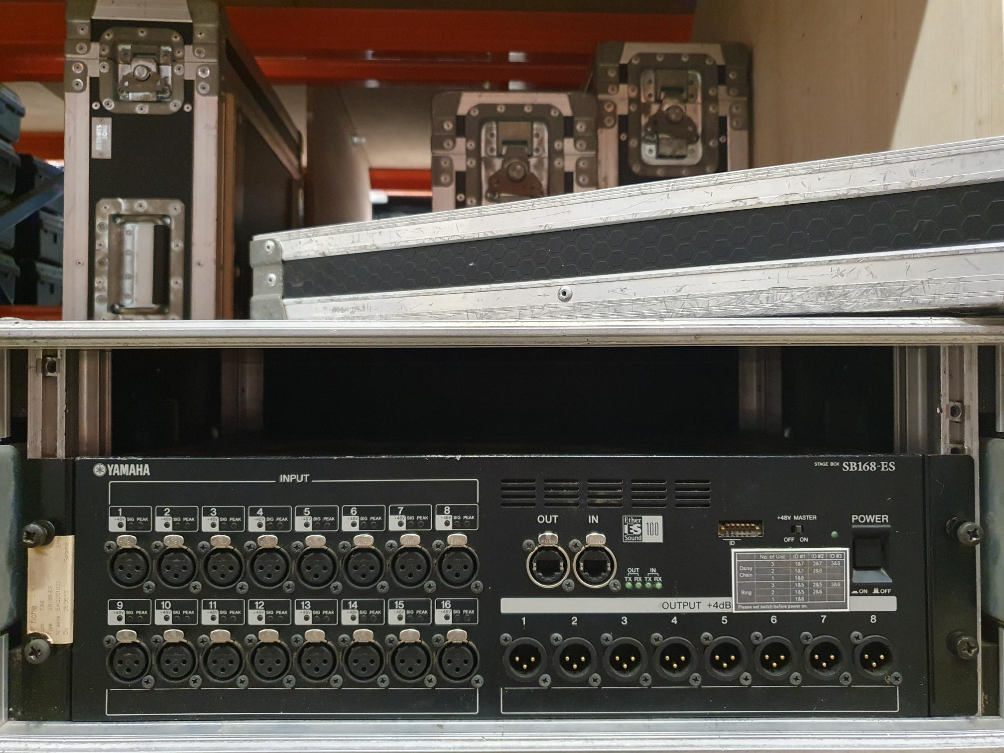 Stagebox Yamaha SB168-ES – 480 € unité (2 dispo)