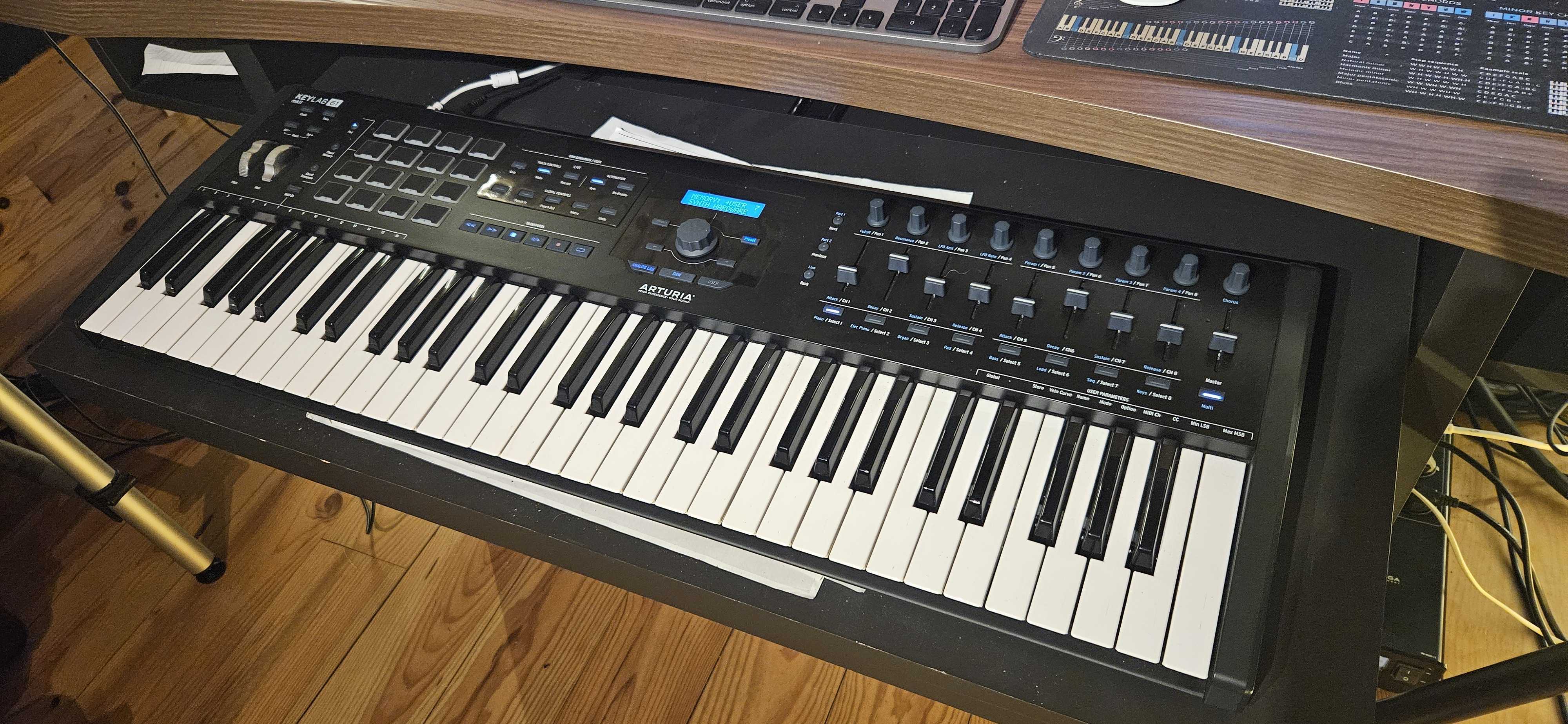 Clavier Maître Arturia KeyLab MK2 61 Black