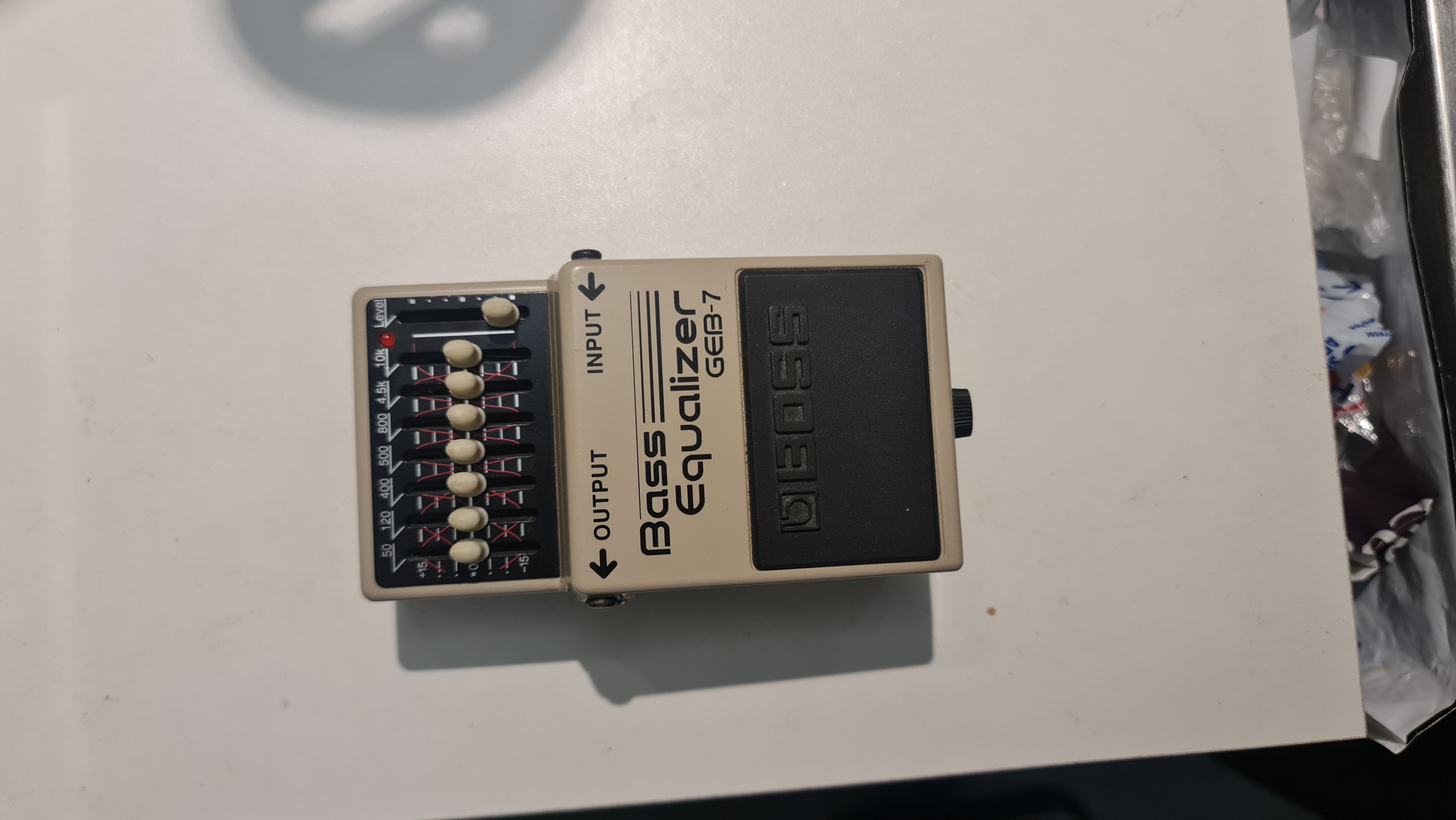 Pédale Boss GEB7 en excellent état.