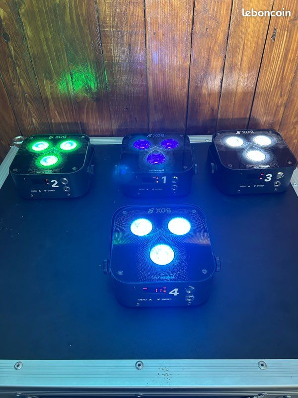 Par led Box 3 Phocea Light RGBWA+UV
