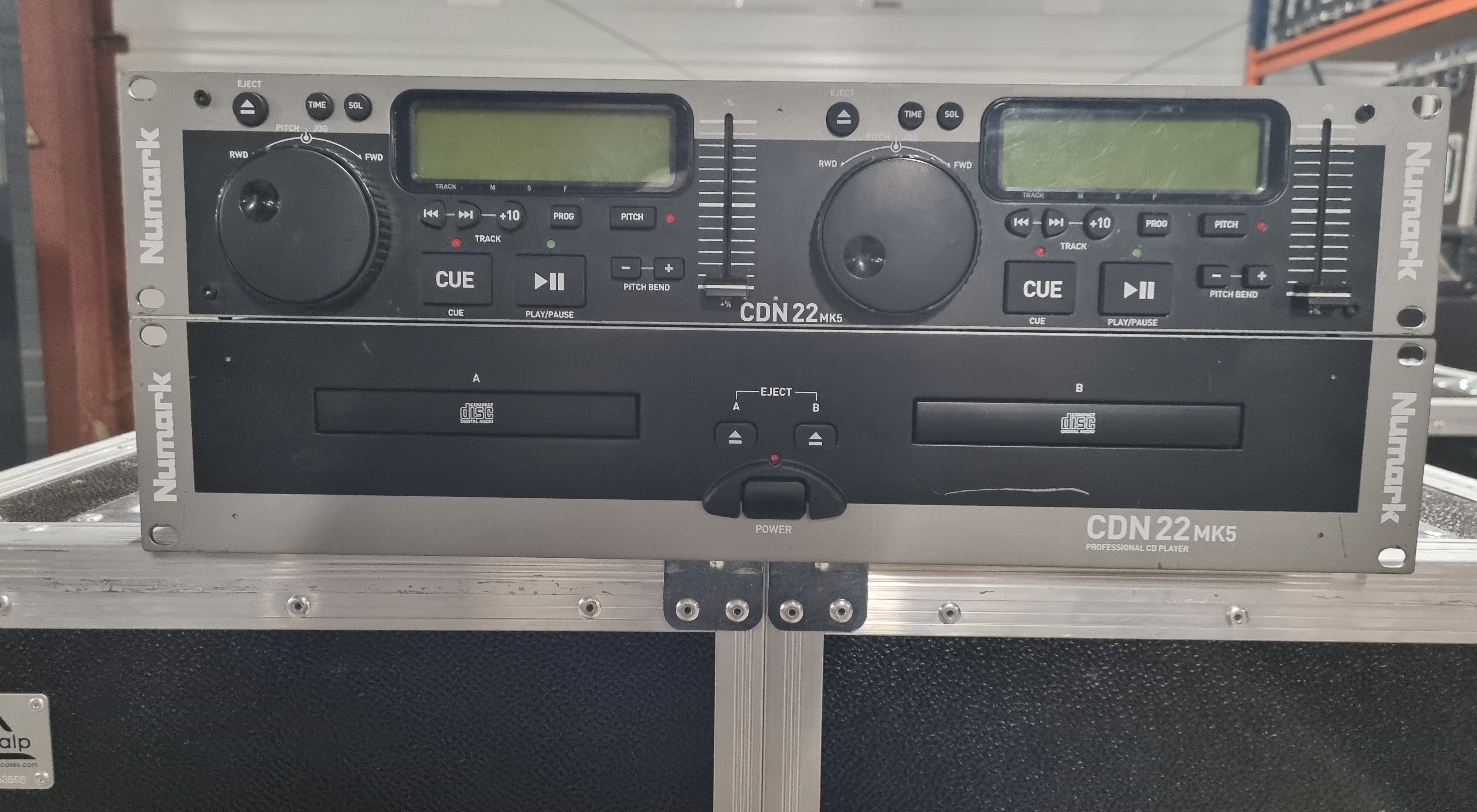 Platine CD DJ en rack NUMARK - CDN22 MK5
