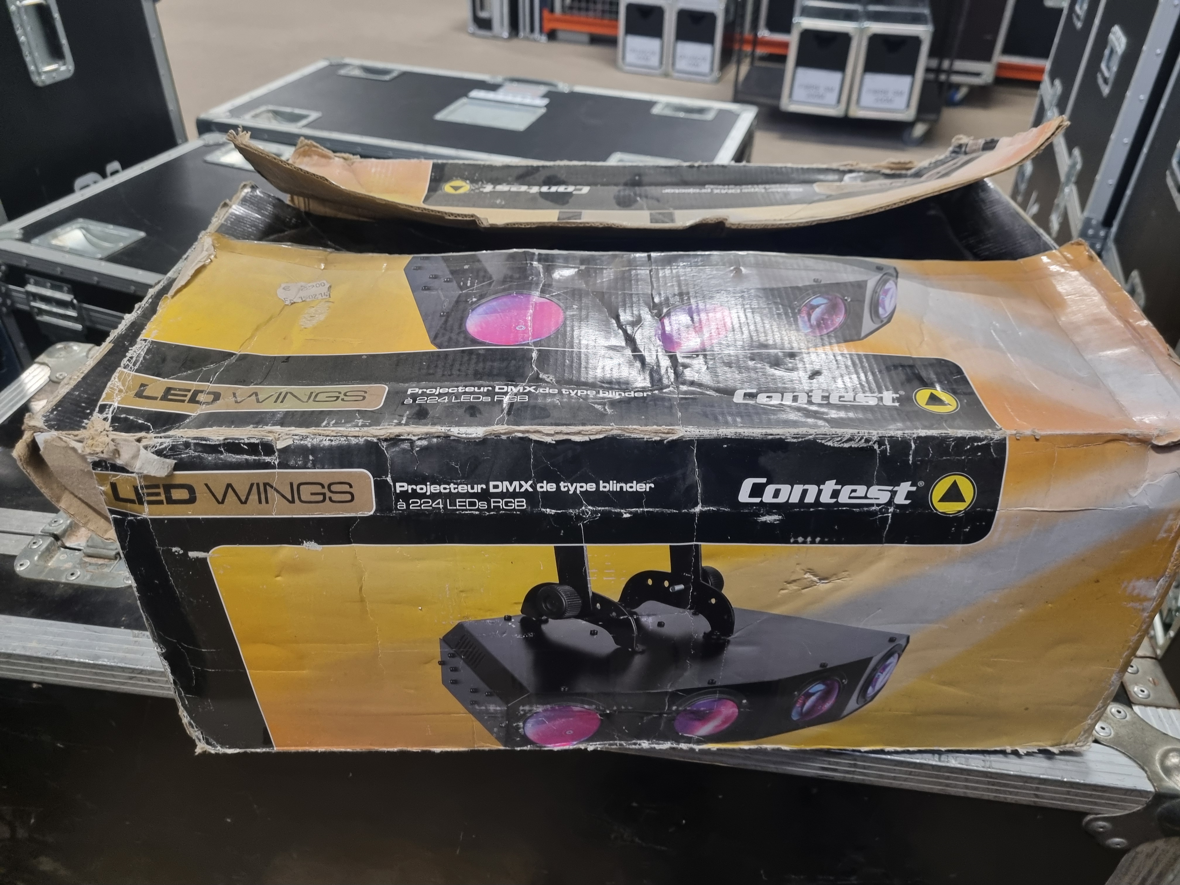 Projecteur Contest Led Wings 224 LED RGB