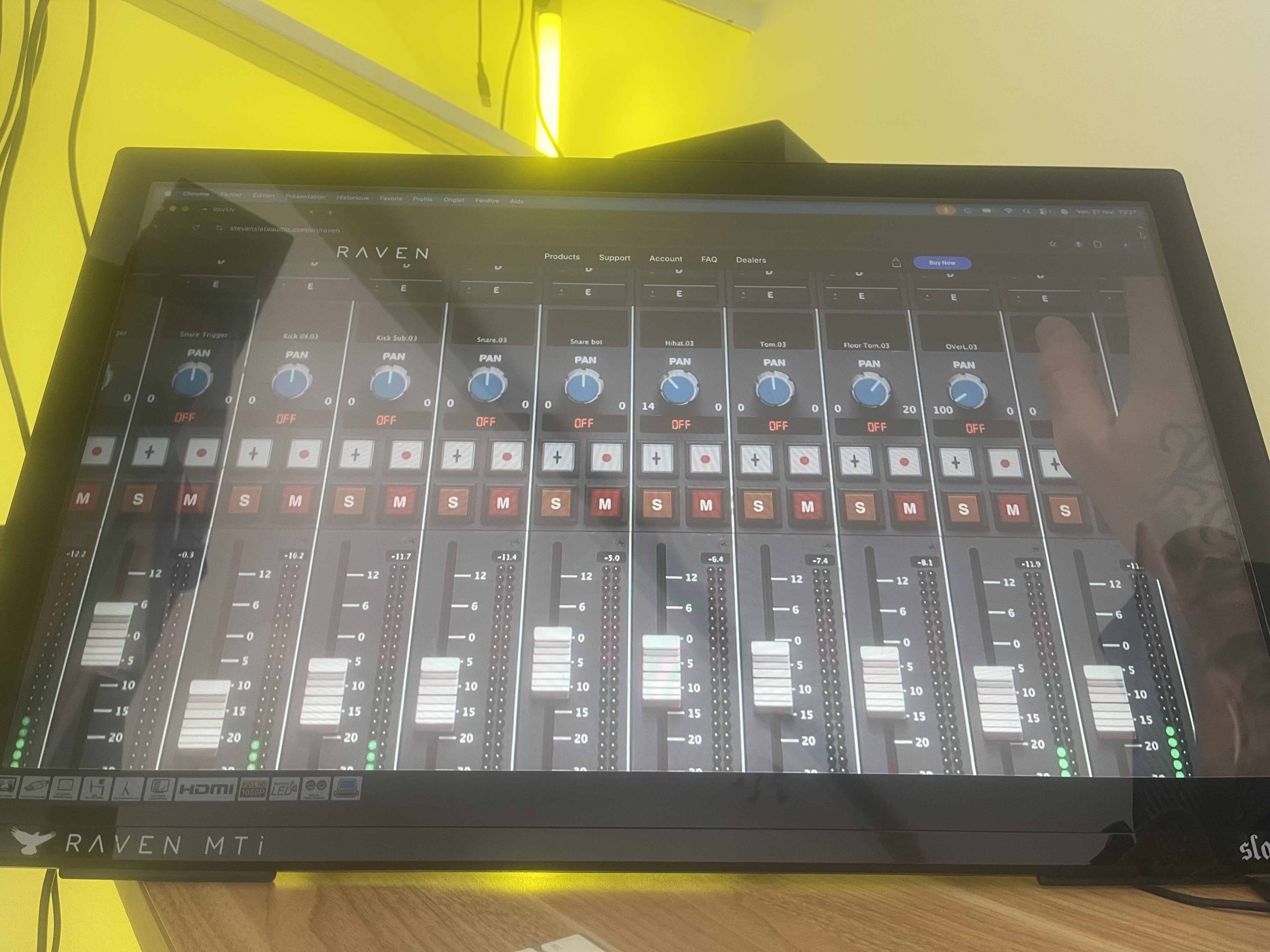 Vends controleur MTI2 raven Slate