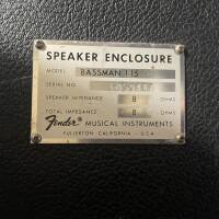 Annonce : Fender Bassman 50 + Baffle d’origine — Vintage USA (années 70)