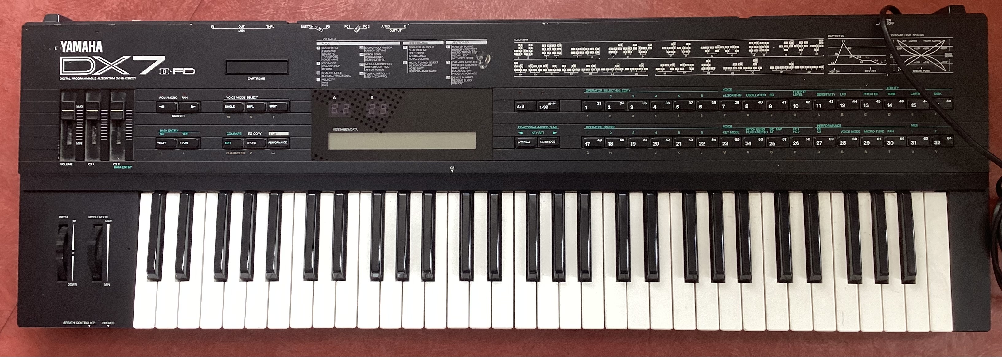 Vends DX7 II FD