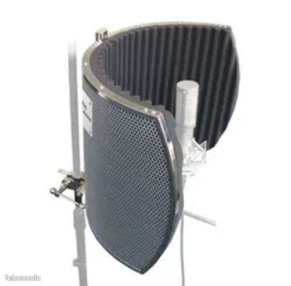 Écran acoustique pour micro studio