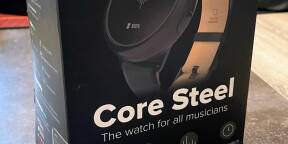 Soundbrenner Core Steel - montre connectée pour musiciens