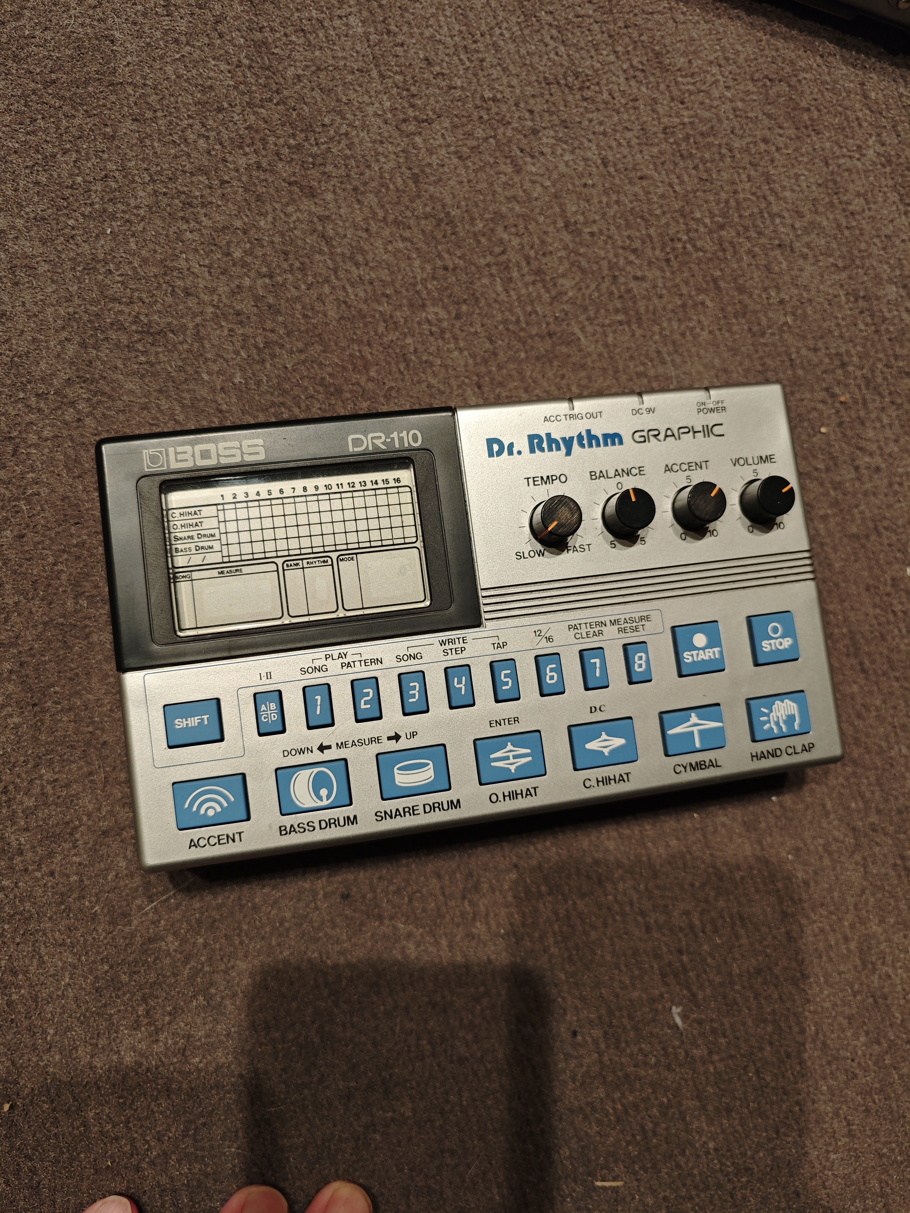 Boss DR-110 Dr. Rhythm Graphic (52193)