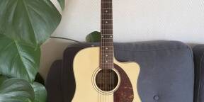 Fender sonoran SCE olympic white + housse