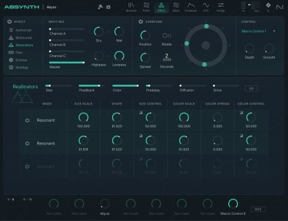 Absynth6 9 FX Resonators Absynth6 9 FX Resonators