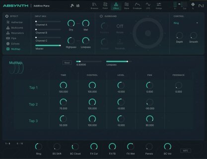 Absynth6 12 Multitap Absynth6 12 Multitap