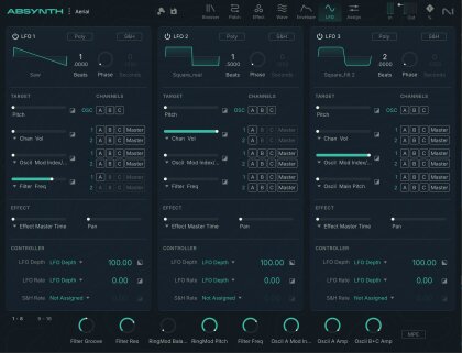 Absynth6 19 LFO Absynth6 19 LFO