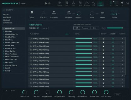 Absynth6 20 Assign Absynth6 20 Assign