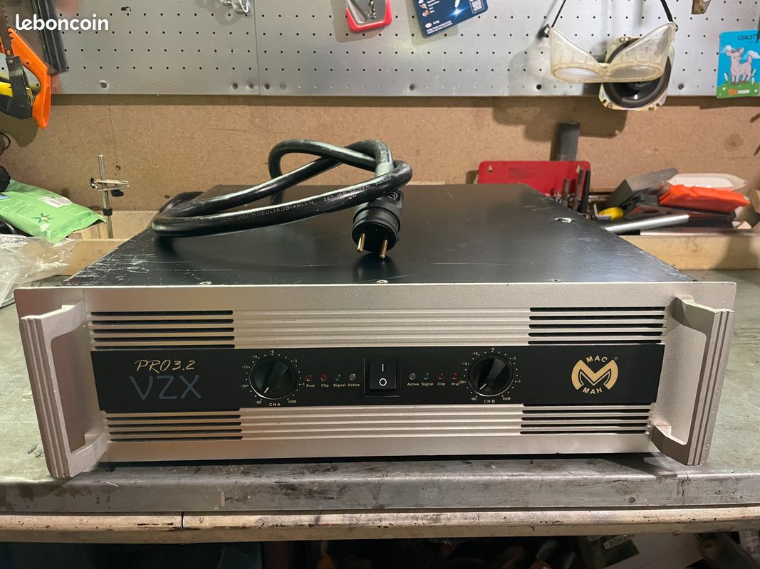 Vends ampli de sonorisation Mac Mah Pro 3.2 VZX