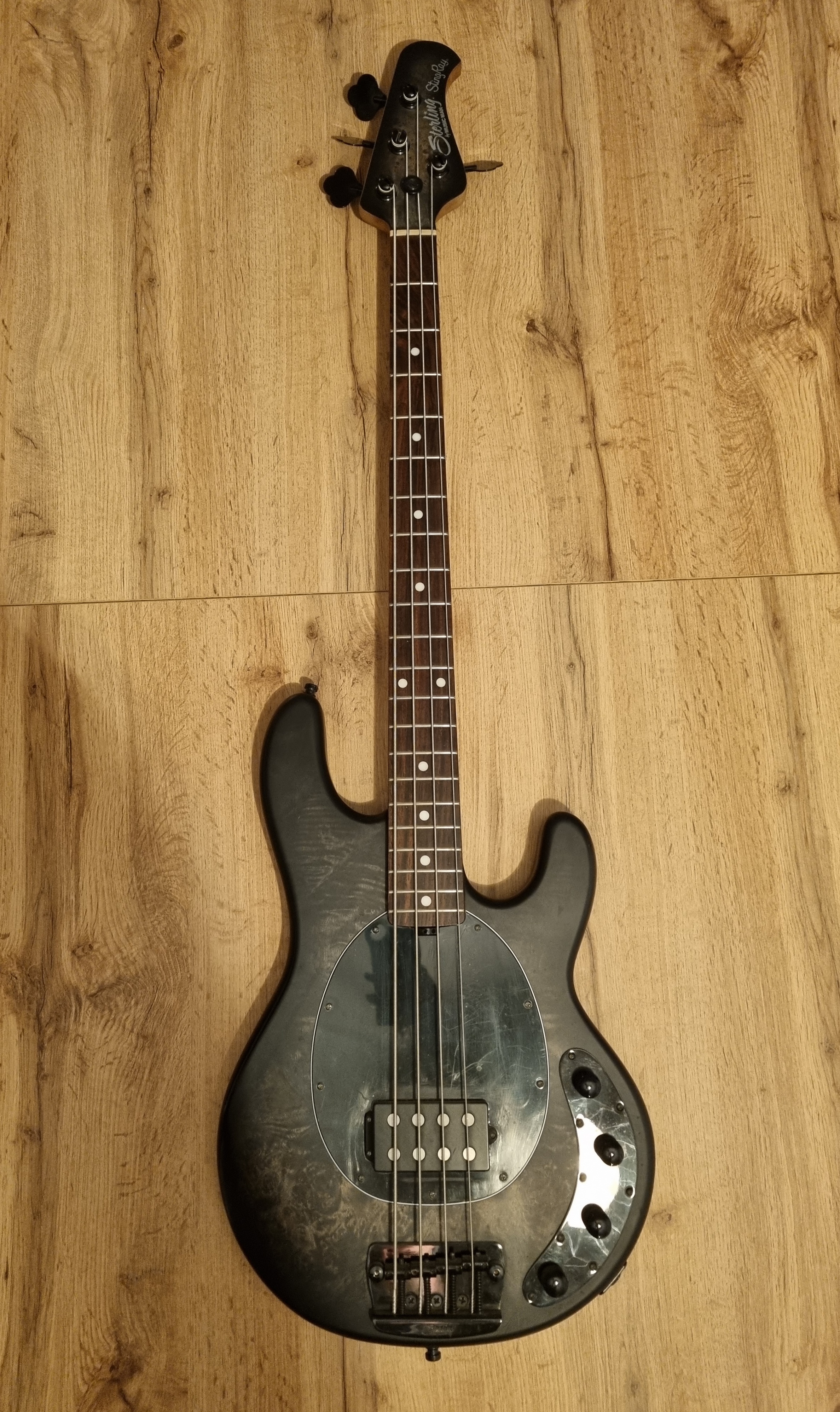 Sterling By Music Man Ray 34 Poplar Burl