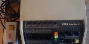 Vends boîte à rythme analogique Korg KR 55