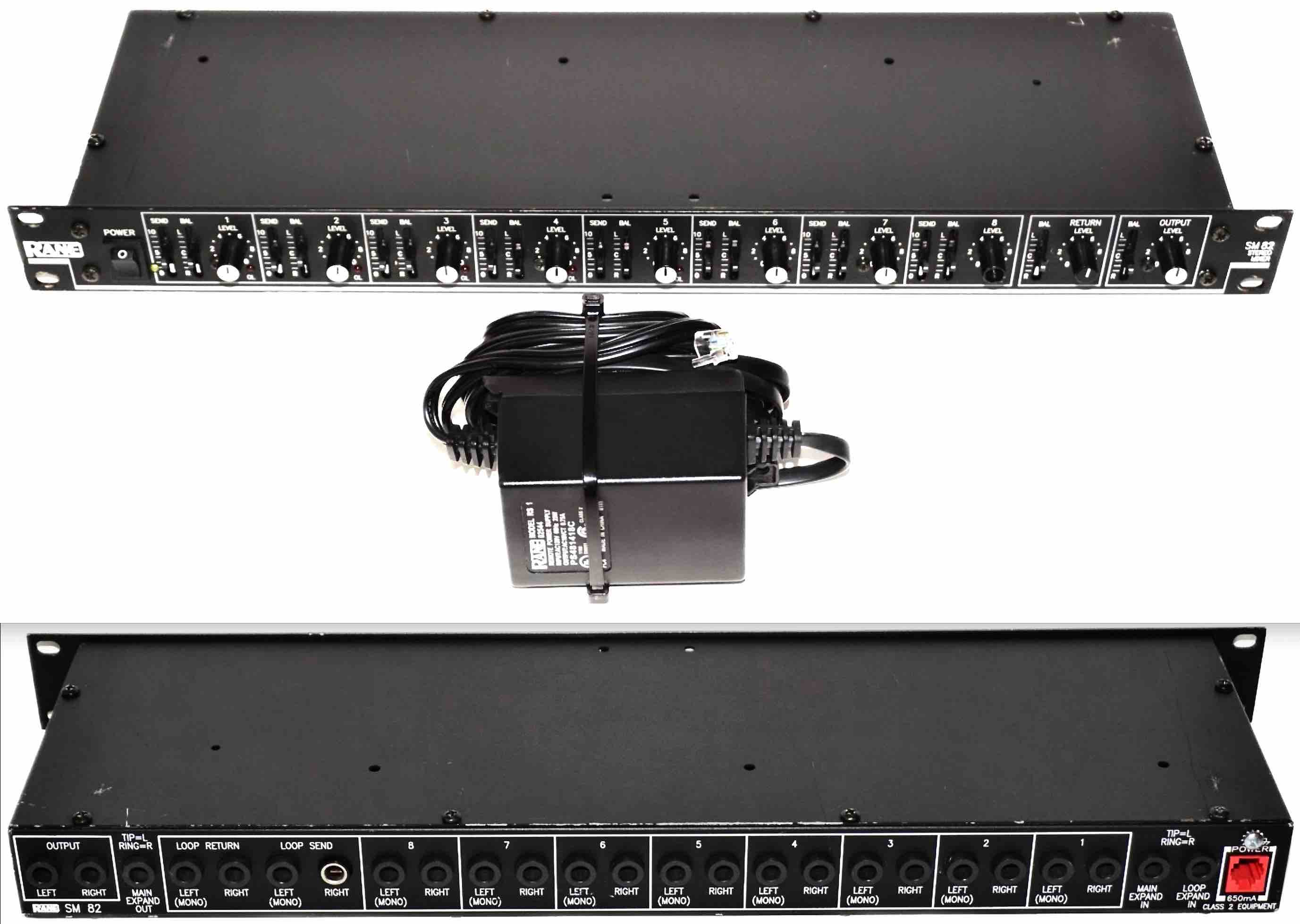 Pour cause retraite je vous fait cadeau de ma RANE SM 82 (8 channels stereo mixer) pour 180 €...