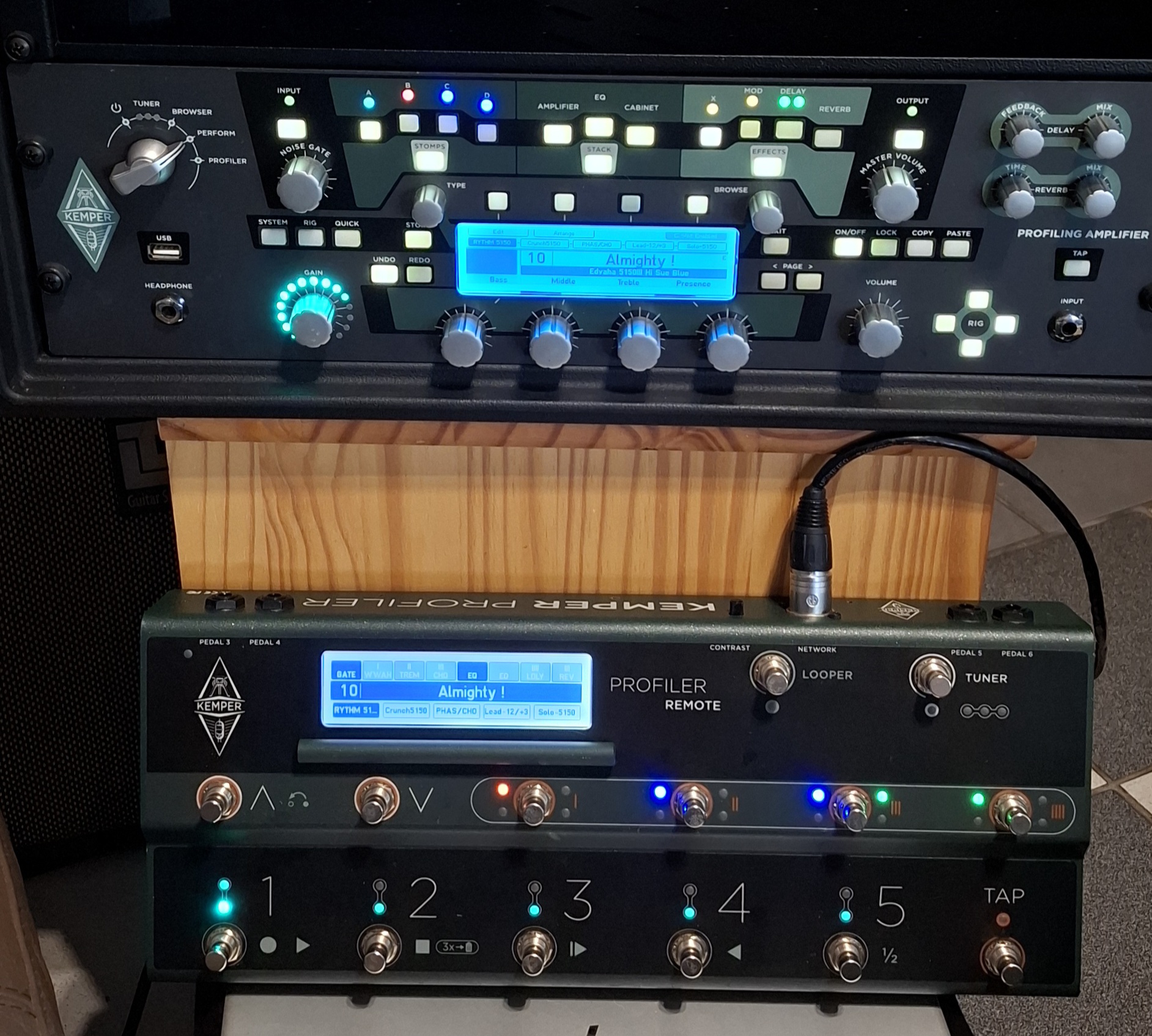 Kemper power amp 600w + pédalier