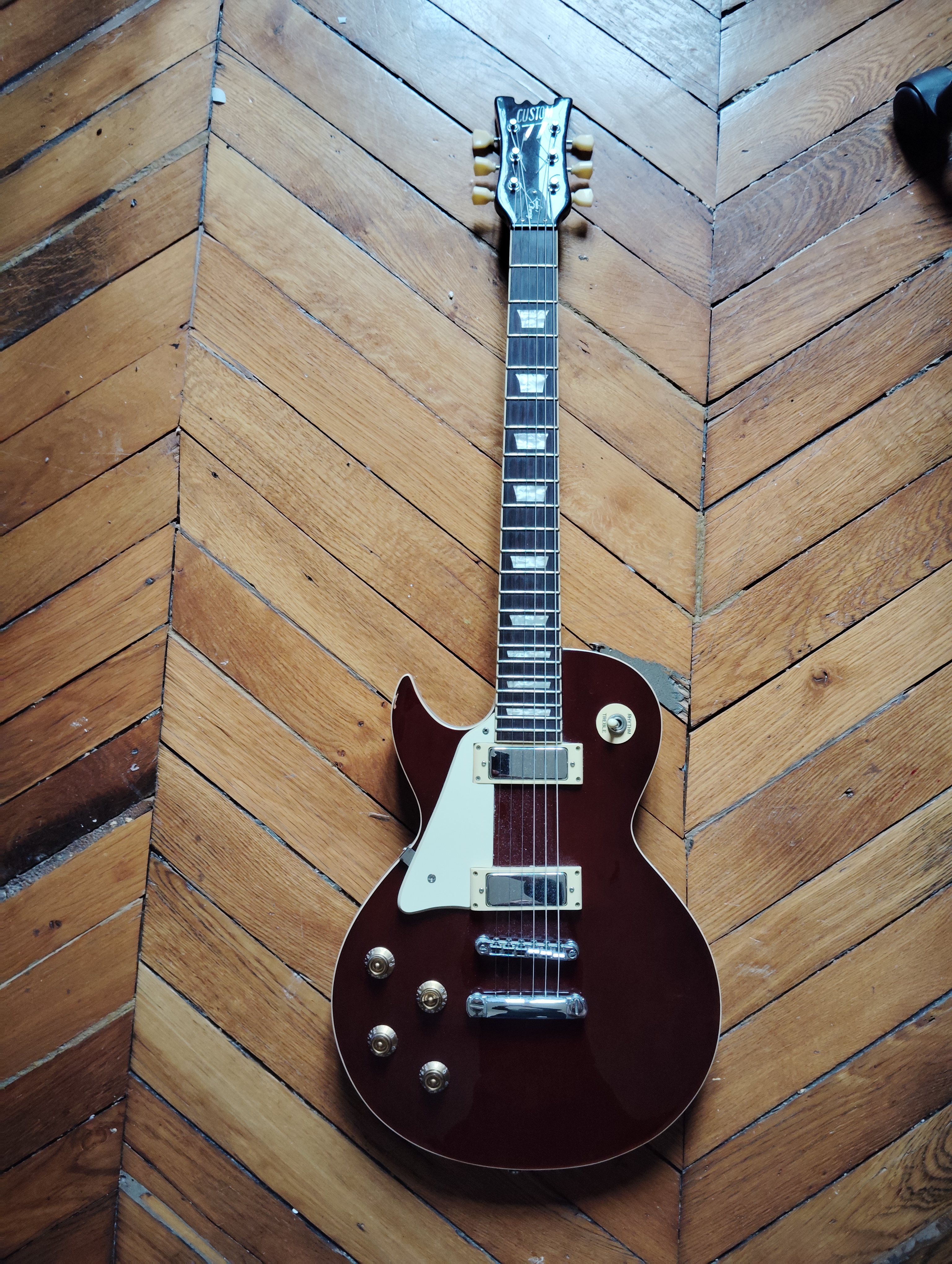 Guitare électrique gaucher