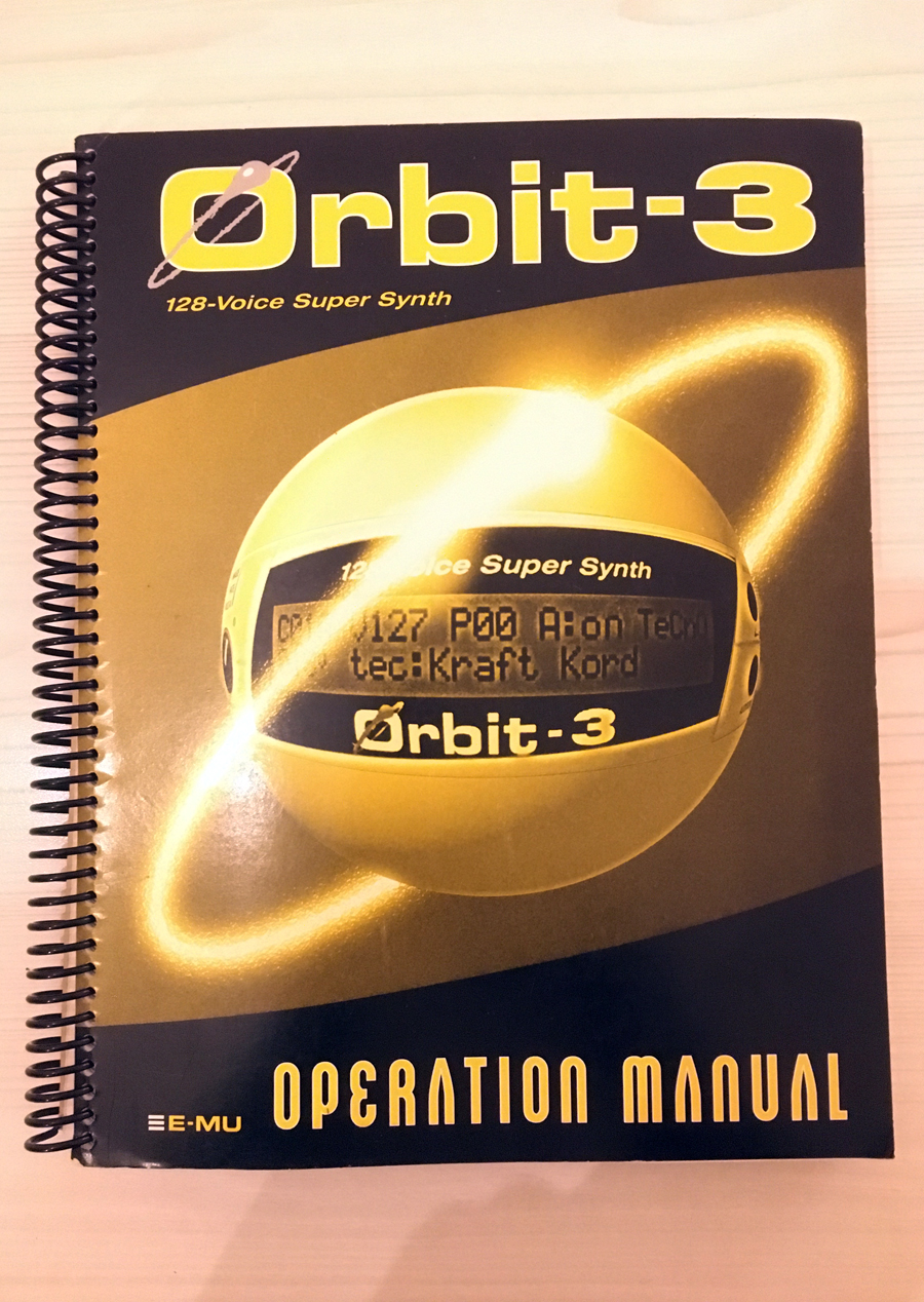 Vends manuel utilisateur Orbit 3 (fdp compris)