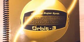 Vends manuel utilisateur Orbit 3 (fdp compris)