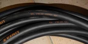 Vends câble d'alimentation triphasé H07 RN-F 5G6 LINEAX-NEXANS - 18 mètres.