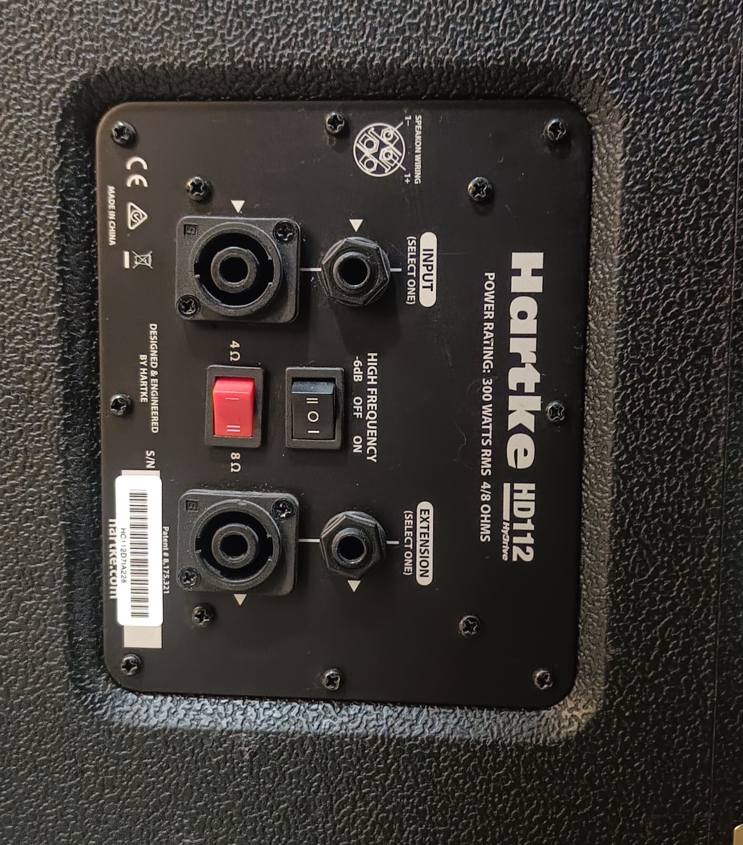 Vends Cab Hartke HD112
