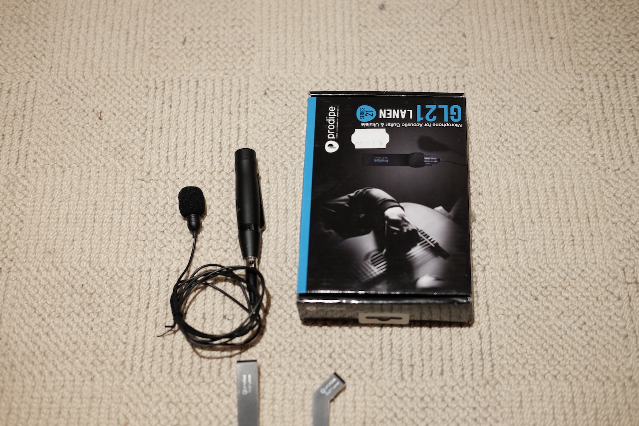 Micro Guitare acoustique et Ukulélé Prodige GL21 Lanen. Adaptateur dévolteur neuf.