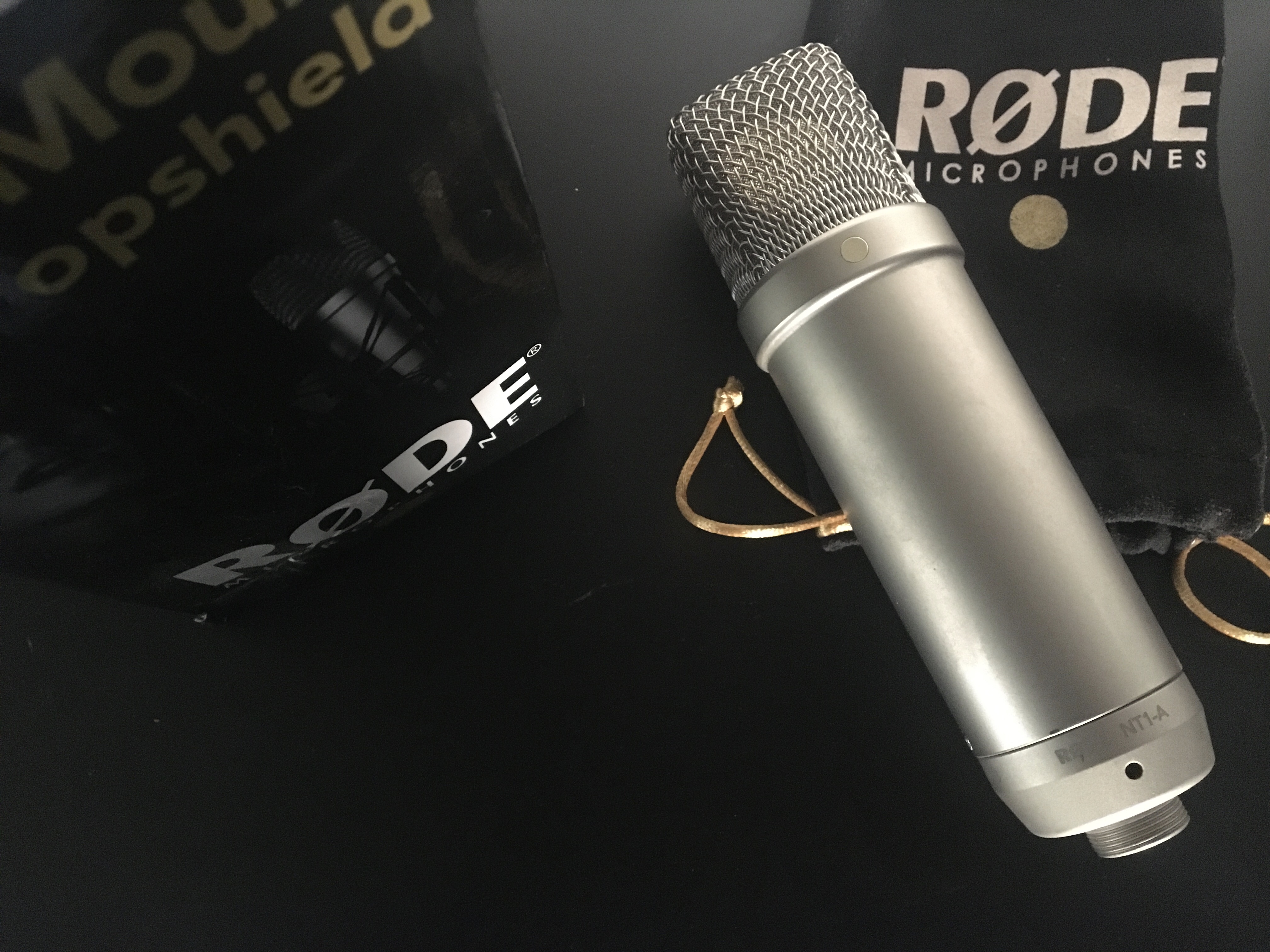 RØDE NT1A + pied micro + bouclier