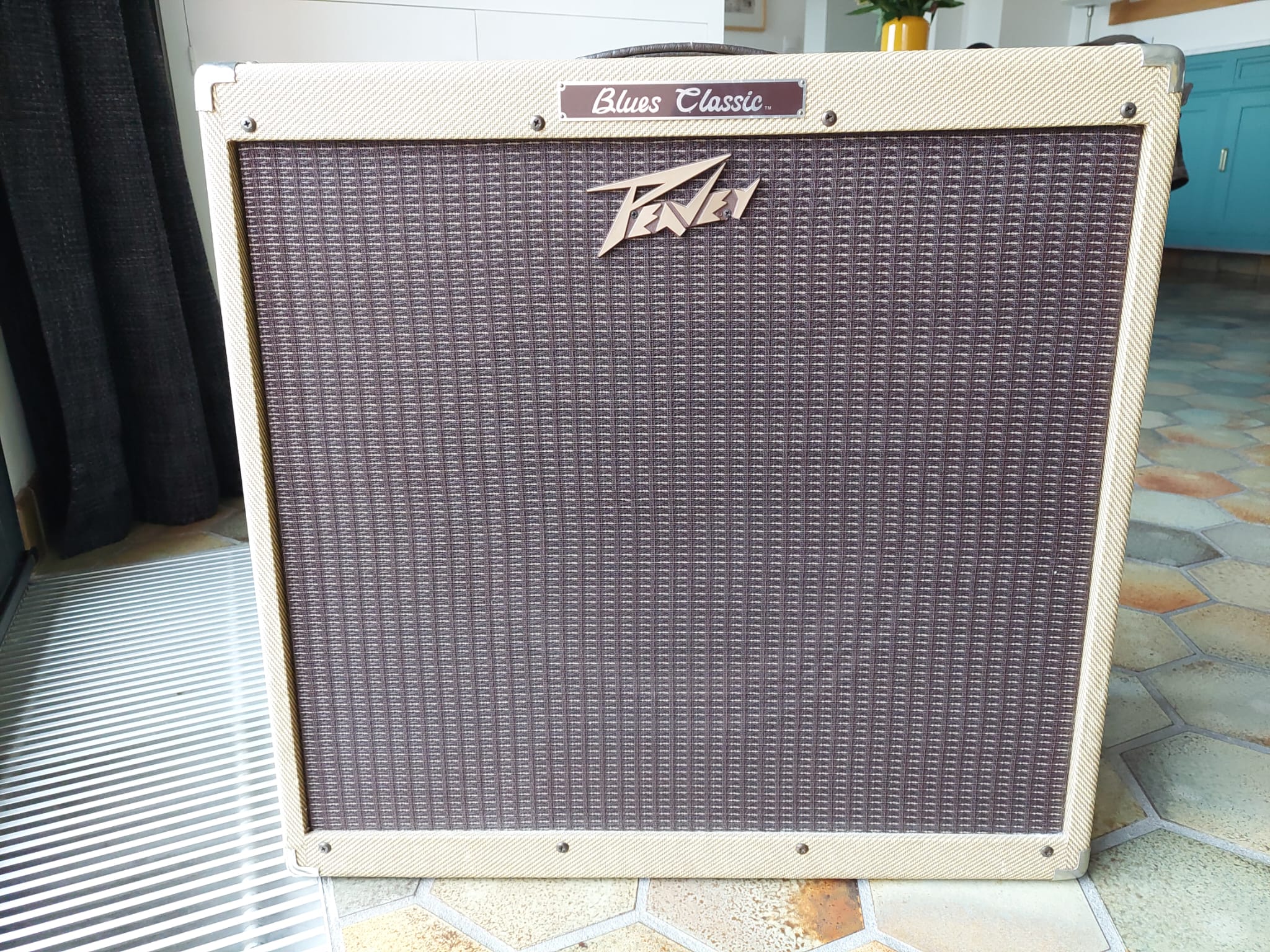 Peavey Blues Classic 50W 1x15" Tweed (1994, USA) – tout lampes, excellent pour le blues/rock